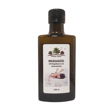 Massageöl mit Ringelblume und Johanniskraut 250 ml